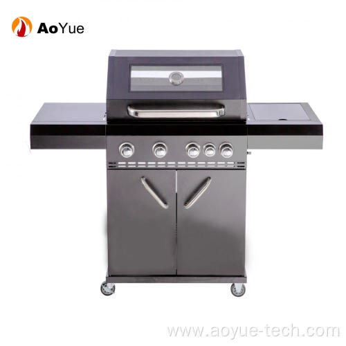 Outdoor Kitchen Multi 5 Burner Gas BBQ Grill